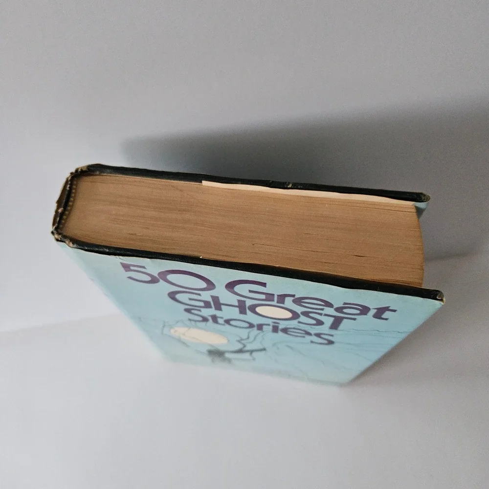 50 Greatest Ghost Stories by John Canning 1971 Hardcover DJ Book